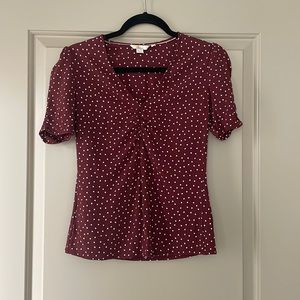 Boden Polka Dot Blouse